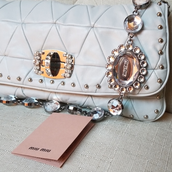 Authentic Miu Miu bijou cristal bag - Picture 2 of 8
